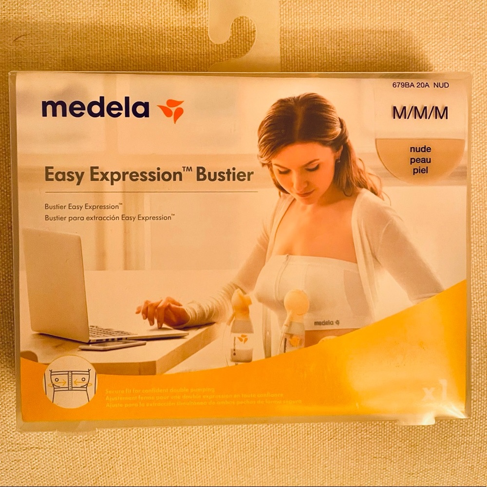 NWT Medela “Easy Expression” Bustier - Medium/Nude